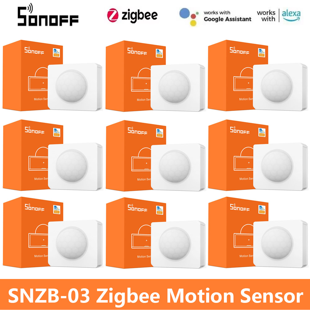 Sonoff Basic - Sonoff SNZB-03/SNZB-01P zigbee 3.0 detector de
