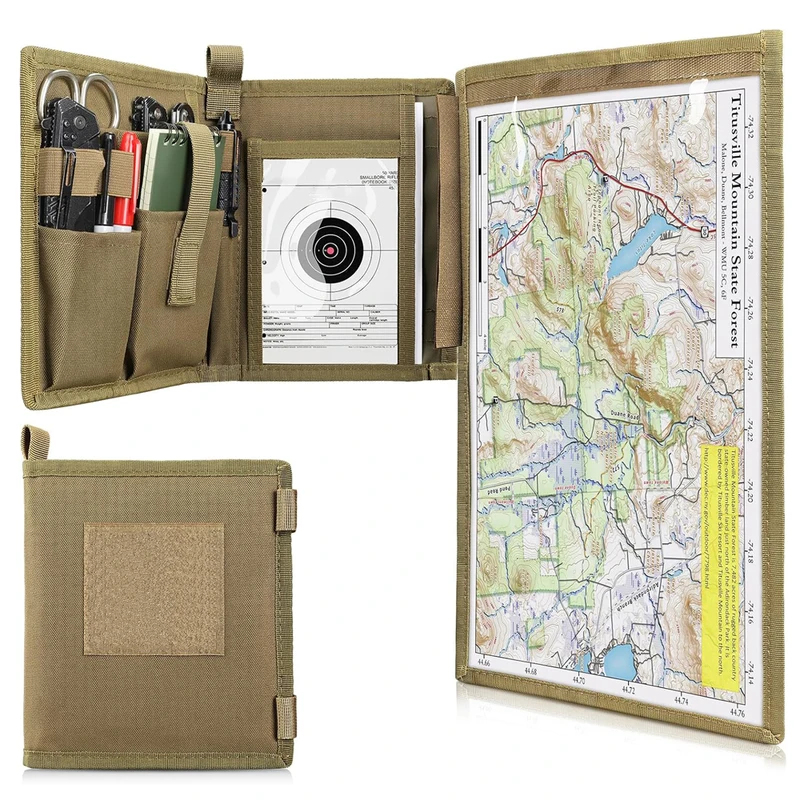 Tasmota - Bolsa Tática para Armazenamento de Mapas,