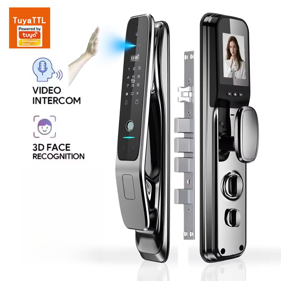 Tuya Smart - Fechadura Inteligente Totalmente Automática Tuya com