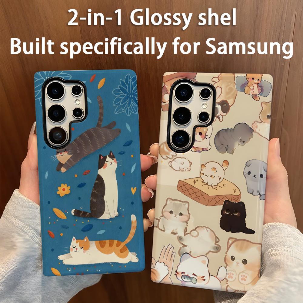 Shelly - Capa de telefone gato fofo 2