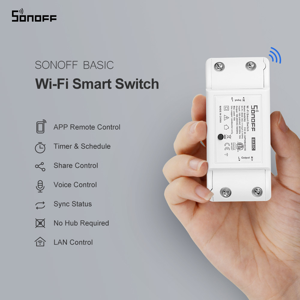 Itead SONOFF Basic R2 Básico I - Sonoff avaliação e preço