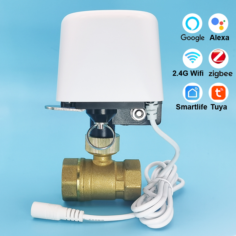 Válvula de Água Tuya Zigbee Wi - Home Assistant Tuya avaliação e preço