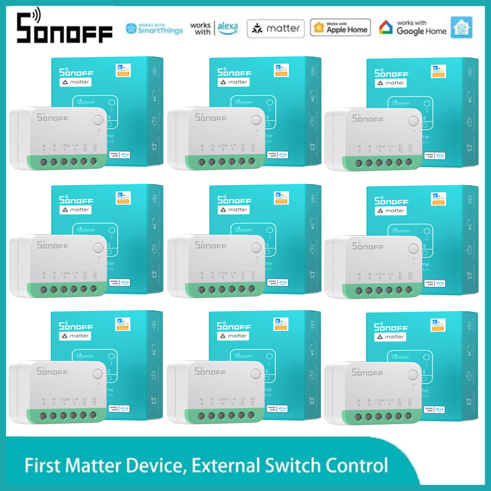 Sonoff minir4m mini wifi matér - Sonoff avaliação e preço