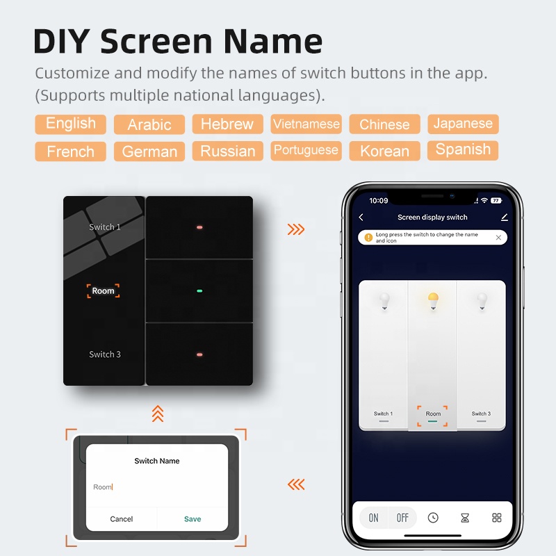 Interruptor de parede para cas - Tuya Smart avaliação e preço