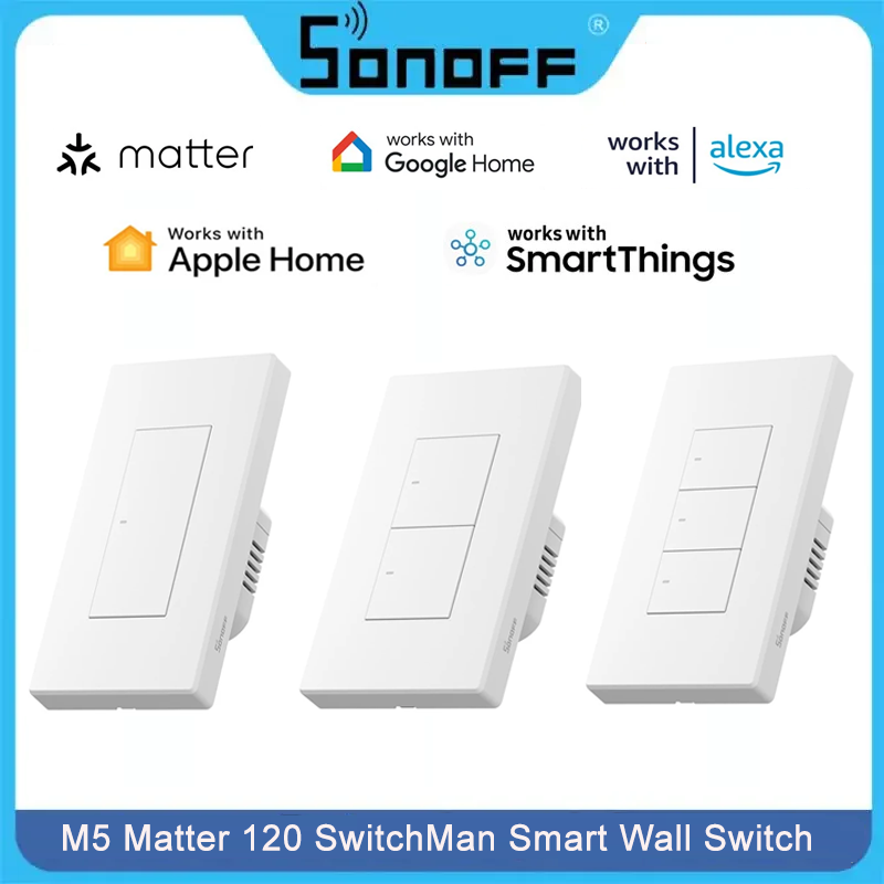 Sonoff m5 matéria interruptor  - Sonoff avaliação e preço