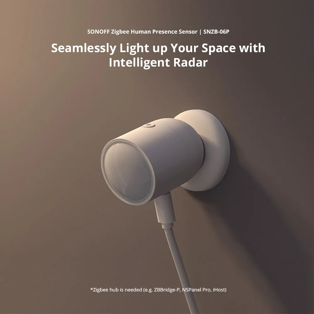 Sensor de Presença Humana Zigb - Sonoff avaliação e preço
