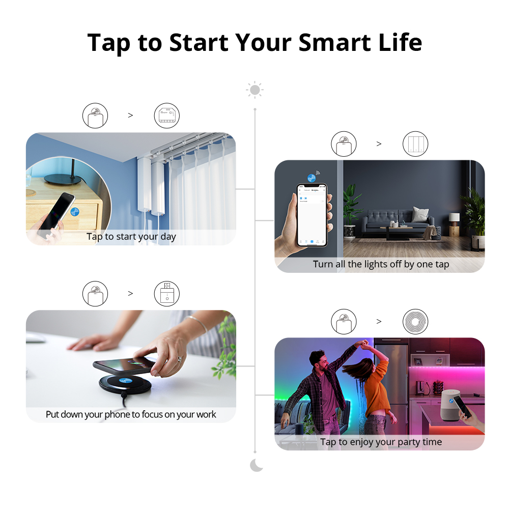 Etiqueta NFC SONOFF Ntag215, A - Sonoff avaliação e preço