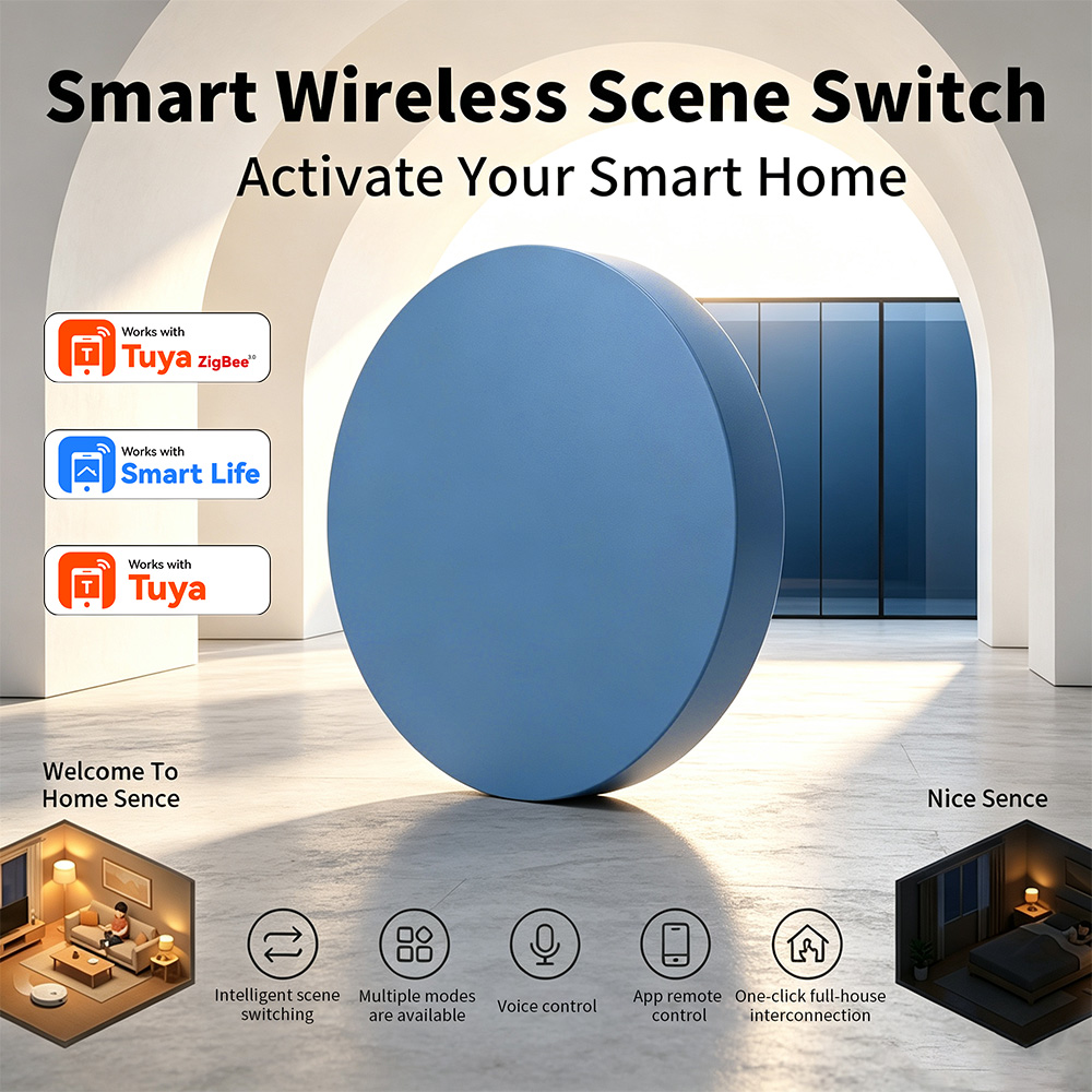 Botão de Cenário Inteligente Z - Home Assistant Tuya avaliação e preço