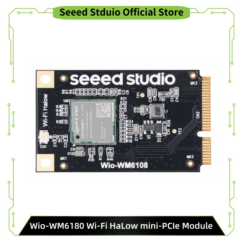 Wio-WM6108 Módulo Wi-Fi HaLow  - Smart Home Module Iot avaliação e preço
